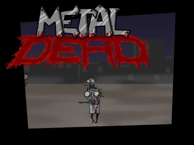 Metal Dead (Windows) screenshot: The game's title screen