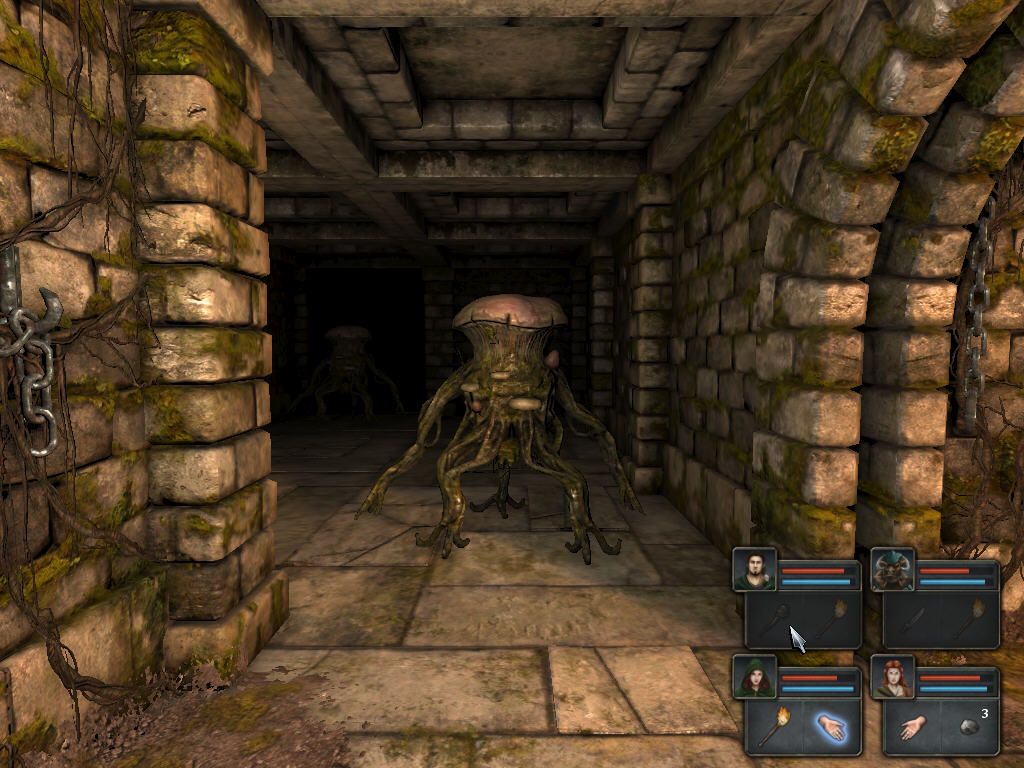 Legend of Grimrock (Windows) screenshot: What is that?!