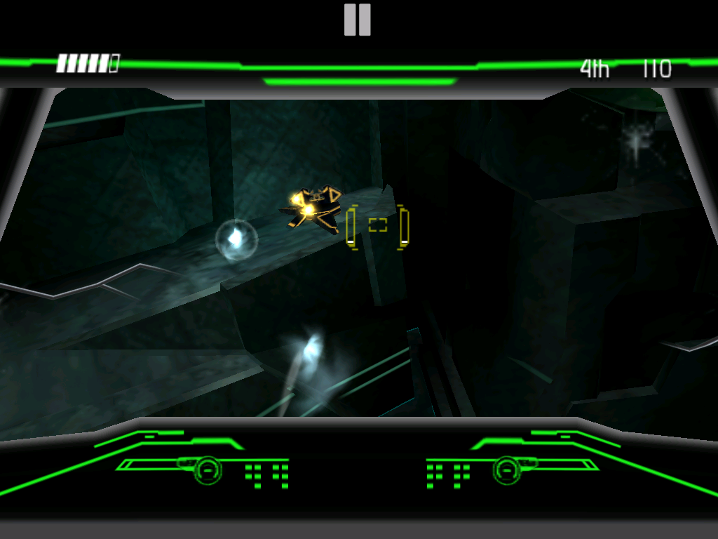 Tron: Legacy (iPad) screenshot: Watch out!