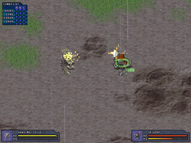 Baldr Bullet (Windows) screenshot: Battle time!