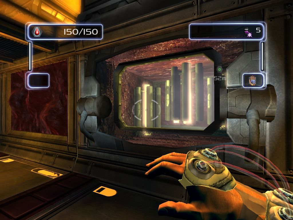 Gene Troopers (Windows) screenshot: Strange devices in the Gene Trooper Labs. The labs are a recurring setting in the game.