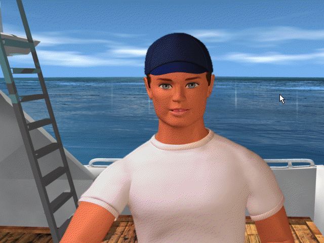 Adventures with Barbie: Ocean Discovery (Windows) screenshot: This is Ken.