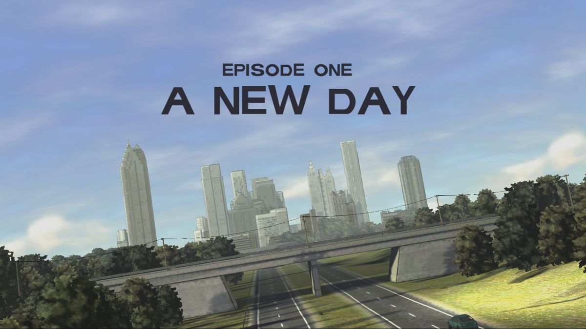 The Walking Dead (Windows) screenshot: Episode 1 - Opening title