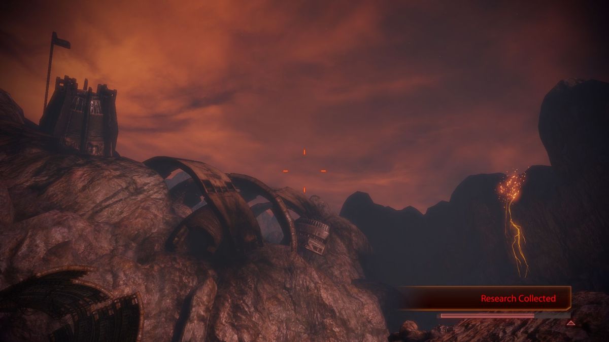 Mass Effect 2: Firewalker Pack (Windows) screenshot: One of the new planets to explore...