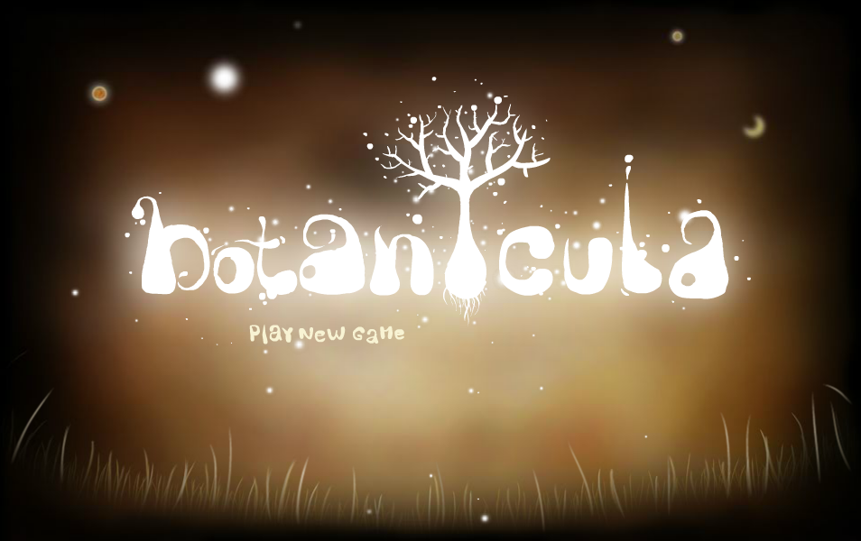 Botanicula (Windows) screenshot: Title screen