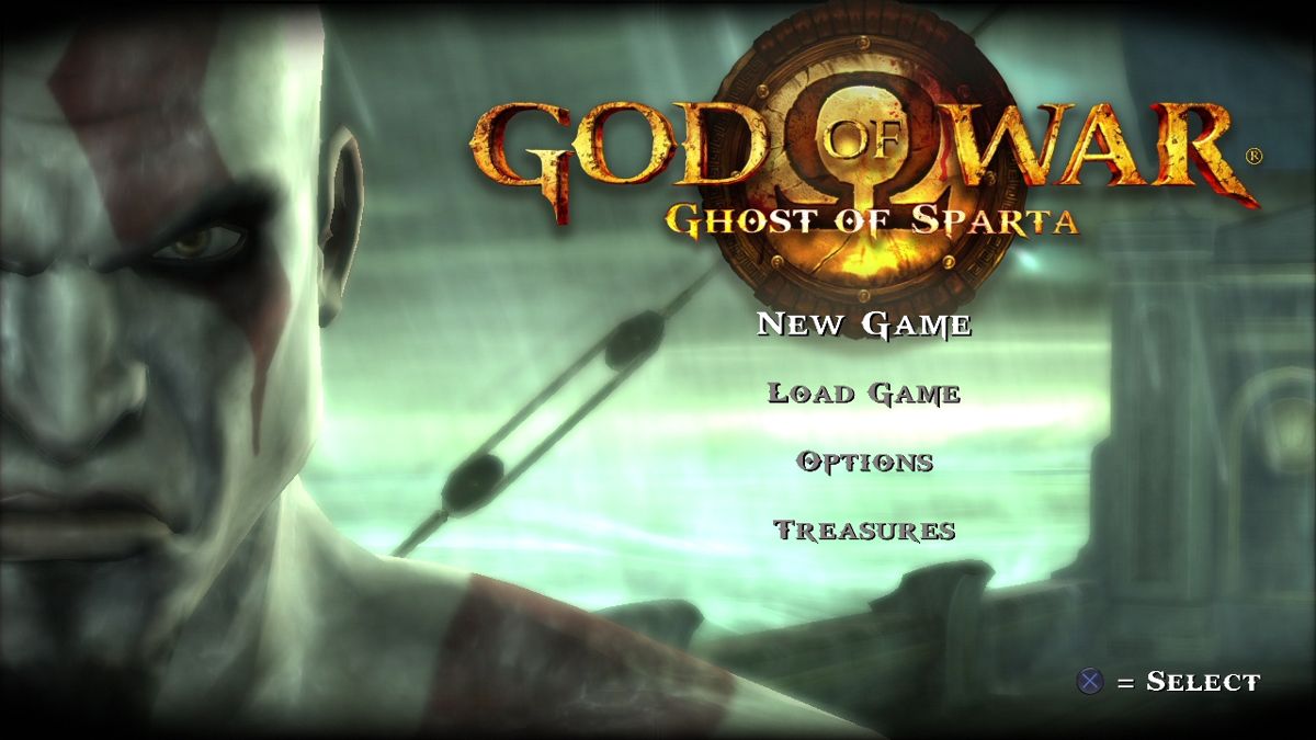 God of War: Ghost of Sparta (PlayStation 3) screenshot: The main menu