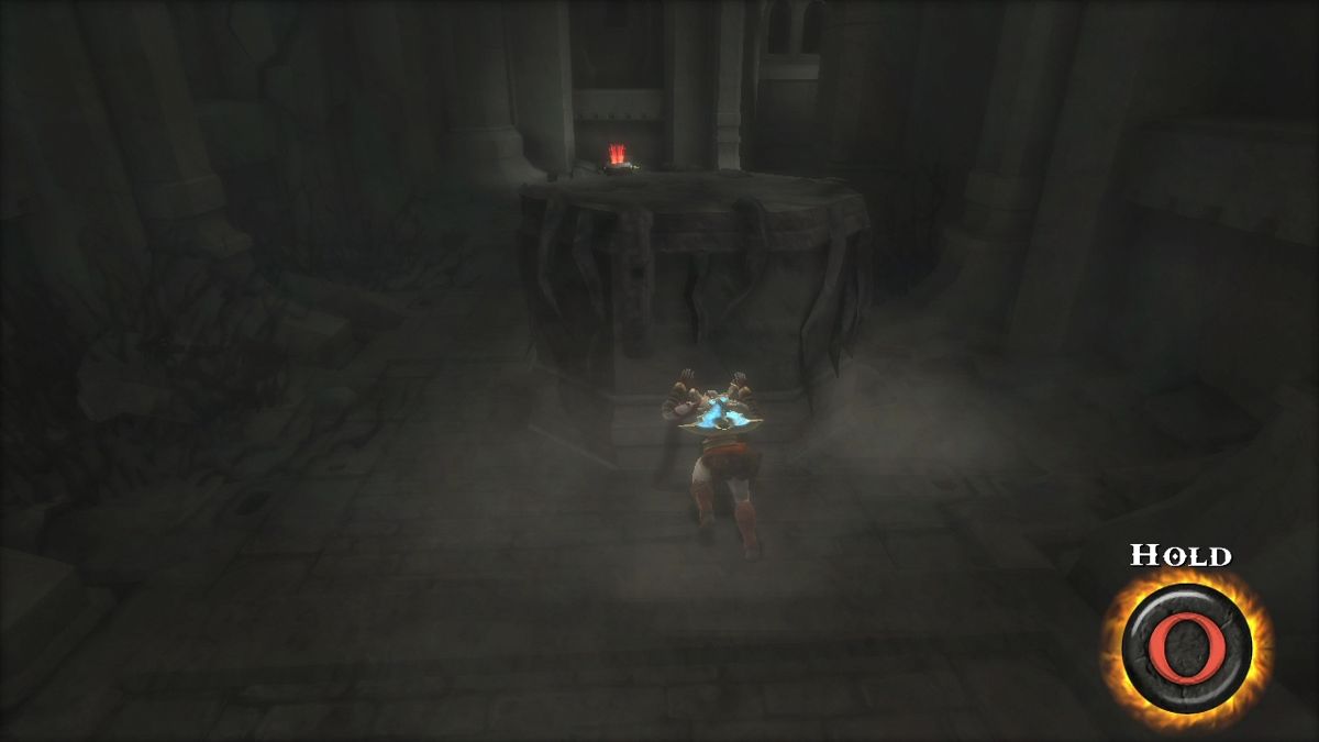 God of War: Ghost of Sparta (PlayStation 3) screenshot: Didn't I say that moving blocks is boring?