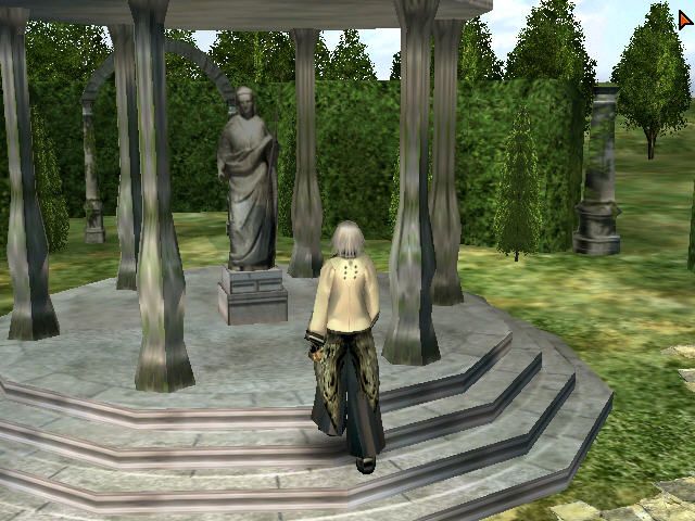 Magna Carta: The Phantom of Avalanche (Windows) screenshot: Nice statue!