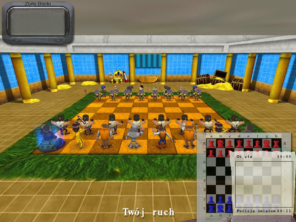 Chess Vs the Axis of Evil (Windows) screenshot: Palace