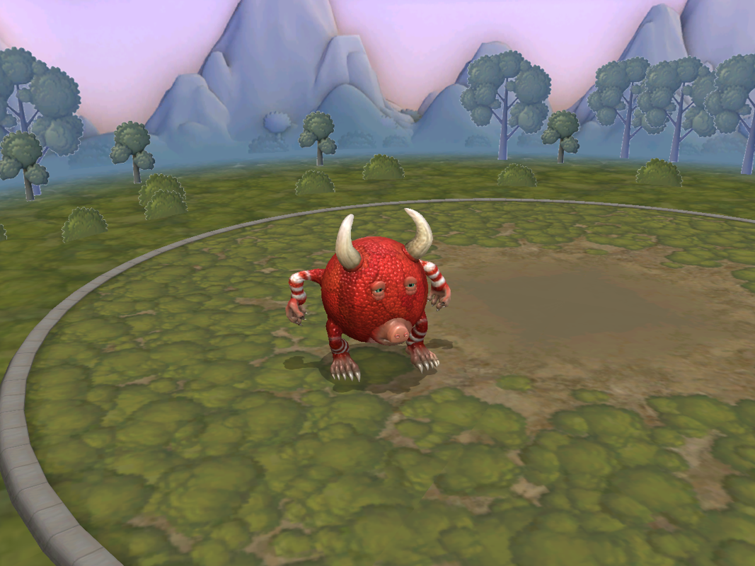 Spore Creature Creator (Windows) screenshot: Creature possibilities are endless. This one is called "Sir Eatalot"