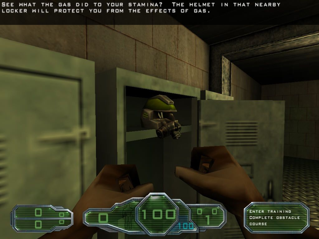 Gore: Ultimate Soldier (Windows) screenshot: Gas Mask
