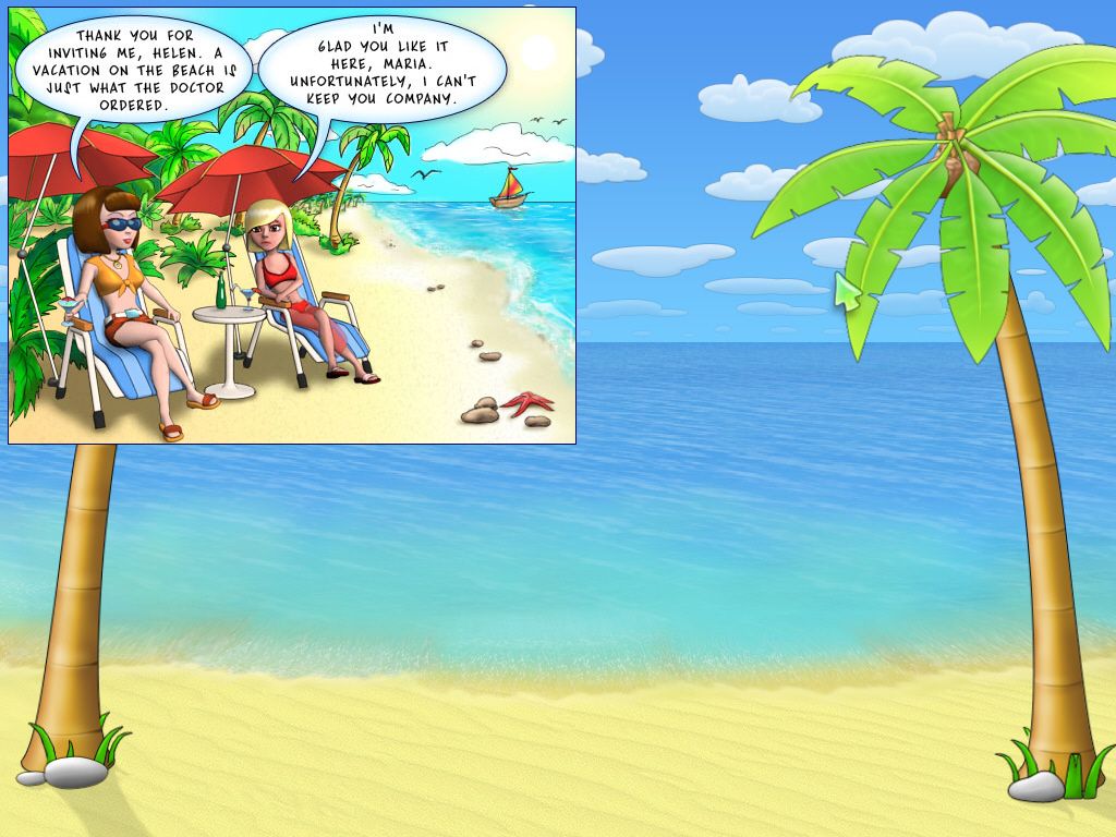 Beach Party Craze (Windows) screenshot: The intro begins
