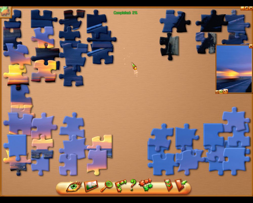 Screenshot of Jigsaw World (Windows, 2008) MobyGames