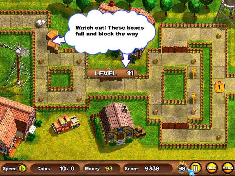 Sheep's Quest (Windows) screenshot: Level 11