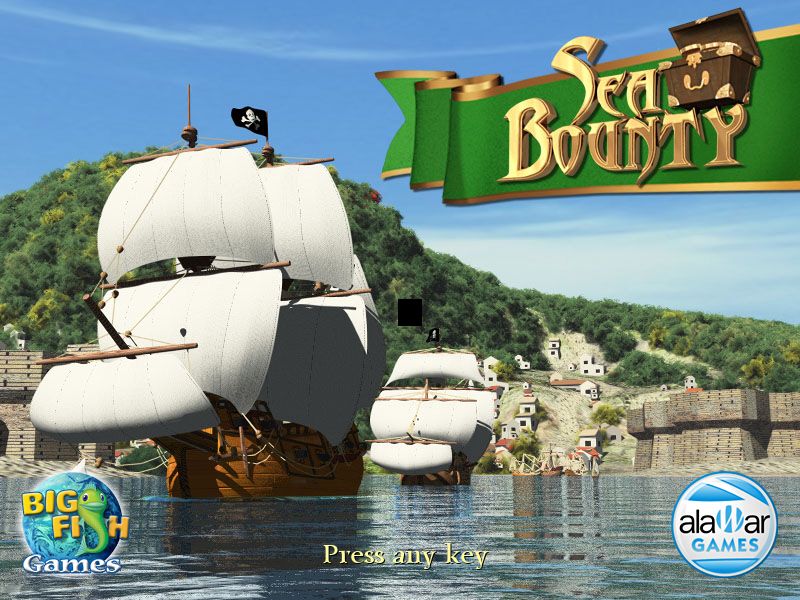 Sea Bounty: Dead Man's Chest (Windows) screenshot: Start screen