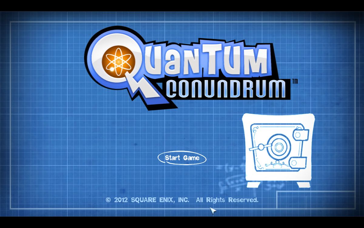 Quantum Conundrum (Windows) screenshot: Title screen