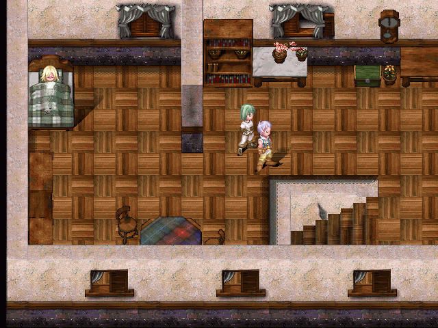 Seal: Travelers of Destiny (Windows) screenshot: A typical apartment in the city of Madelin