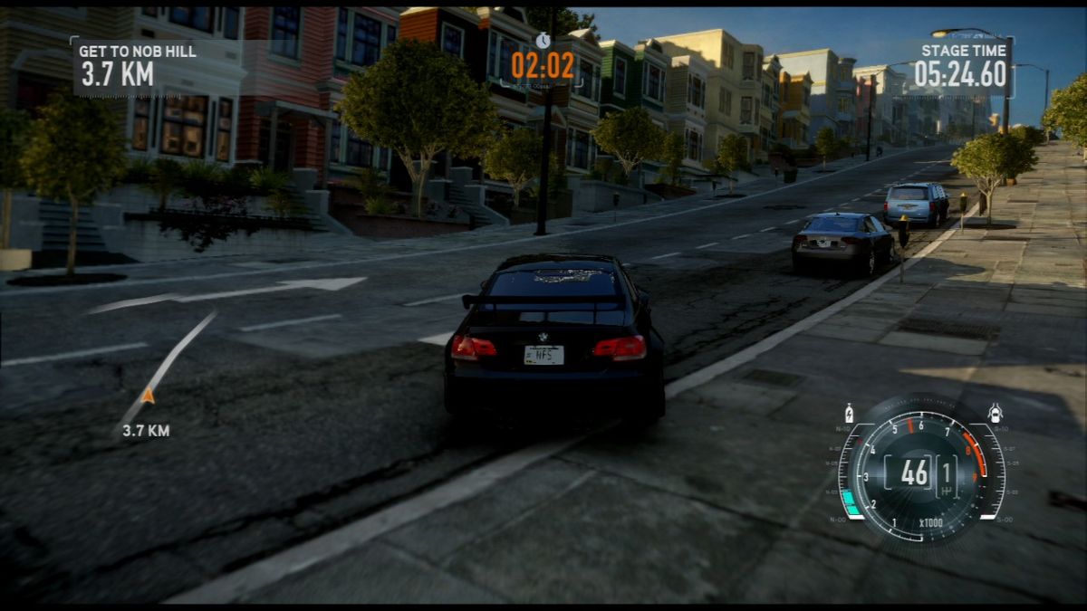 Need for Speed: The Run (PlayStation 3) screenshot: Somehow I can't get the "If You're Going to San Francisco" song out of my head.