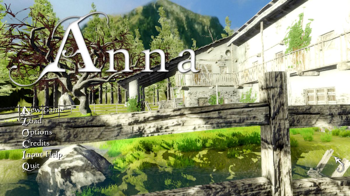 Anna (Windows) screenshot: Main menu