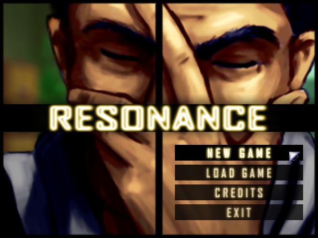 Resonance (Windows) screenshot: Main menu