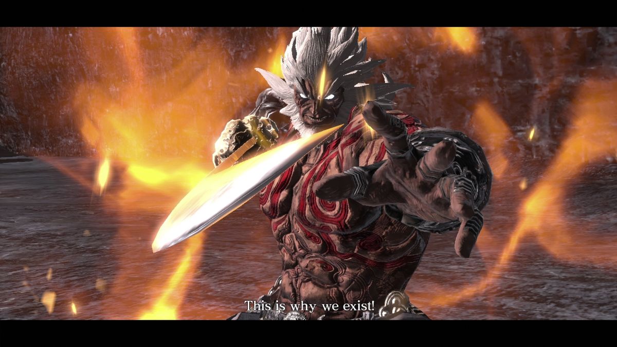 Asura's Wrath (PlayStation 3) screenshot: Man, that game looks awesome every second.