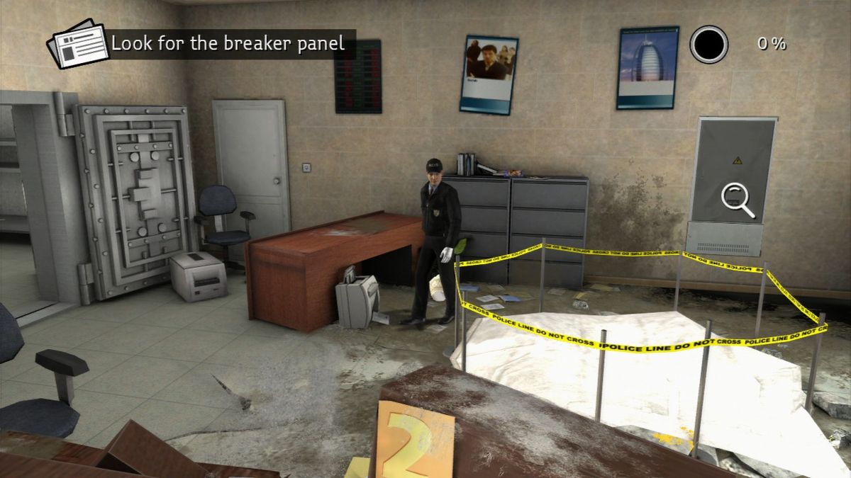 NCIS (PlayStation 3) screenshot: Tony is back on the scene... seems we missed something the first time.