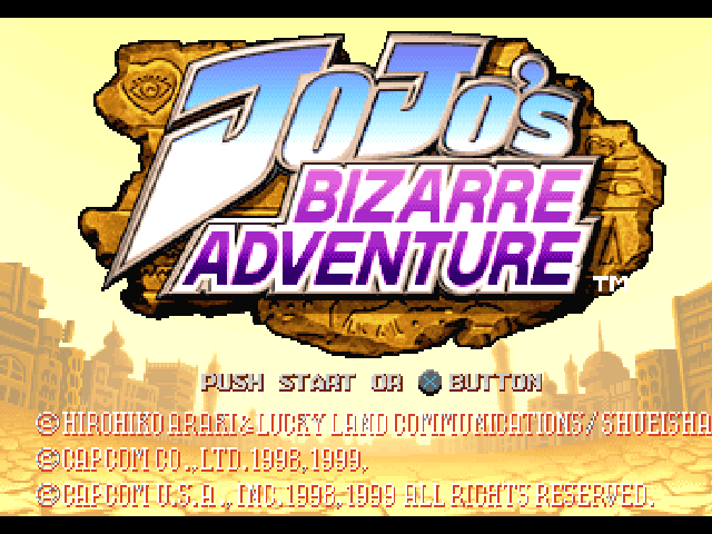 JoJo's Bizarre Adventure (1998) - MobyGames