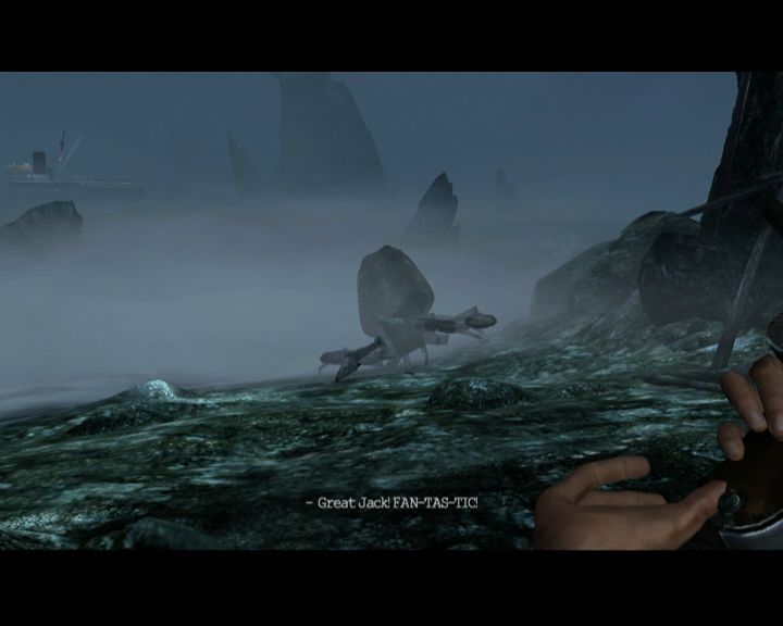 Peter Jackson's King Kong: The Official Game of the Movie (Xbox 360) screenshot: First Attack