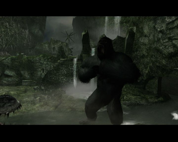 Peter Jackson's King Kong: The Official Game of the Movie (Xbox 360) screenshot: Playing as Kong