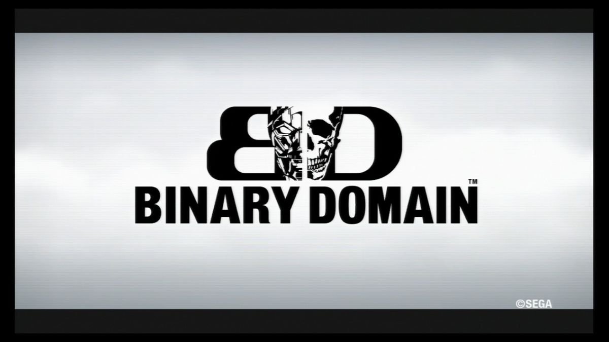 Binary Domain (PlayStation 3) screenshot: Main title.