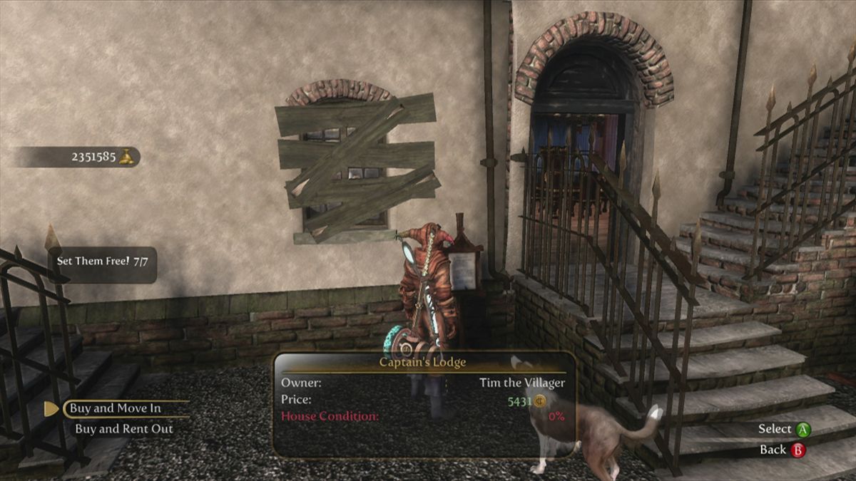 Fable III (Xbox 360) screenshot: You can buy houses to increase your income