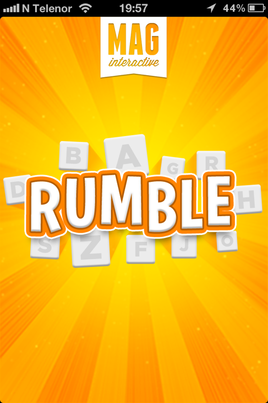 Screenshot of Rumble (iPhone, 2012) MobyGames