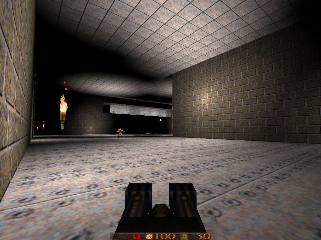 Tremor for Quake (Windows) screenshot: jumping.