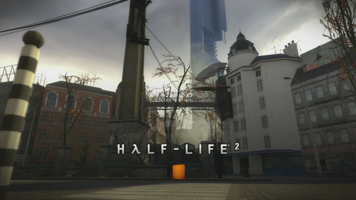 The Orange Box (Xbox 360) screenshot: <i>Half-Life 2</i> loading screen