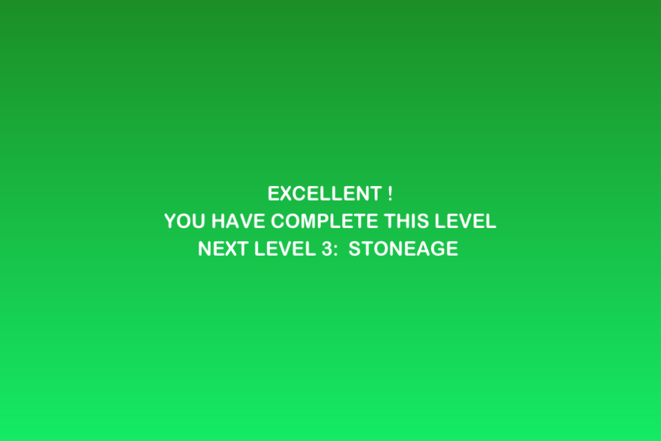 Supaplex (iPhone) screenshot: Congratulations. Level completed
