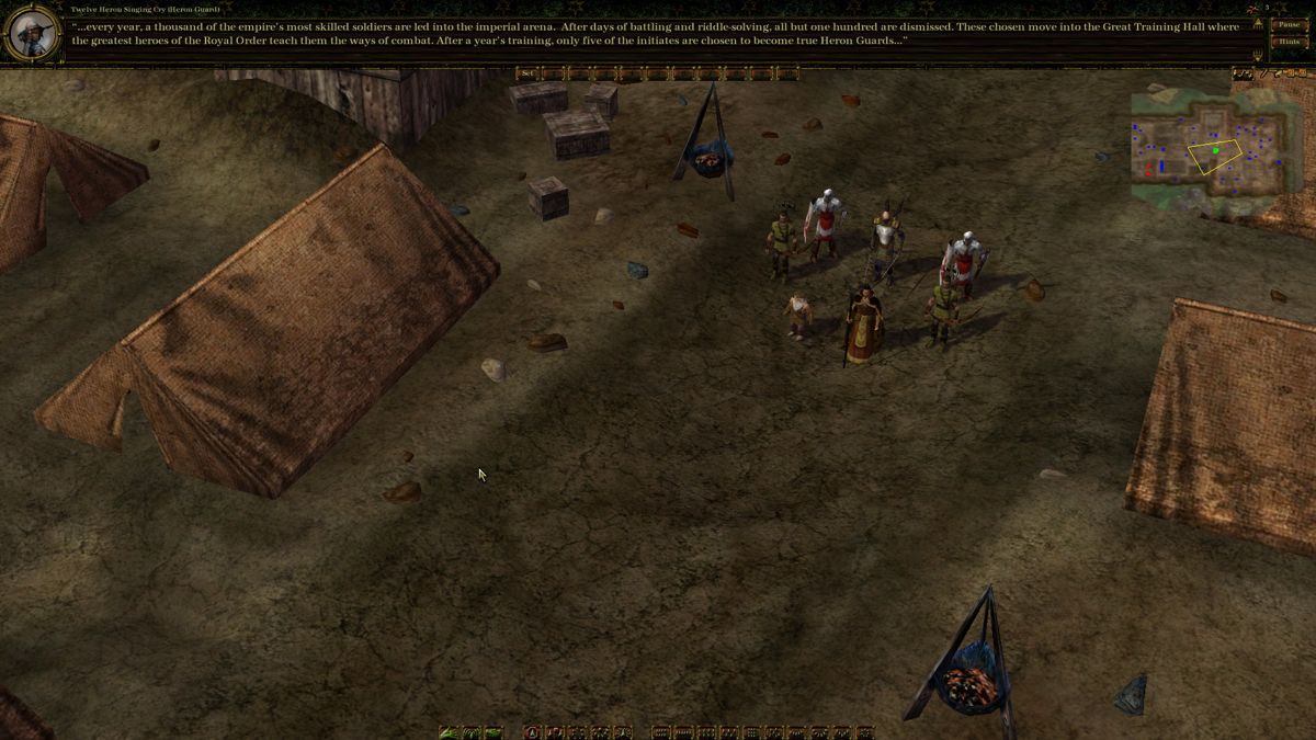 Myth III: The Wolf Age (Windows) screenshot: Tutorial complete.