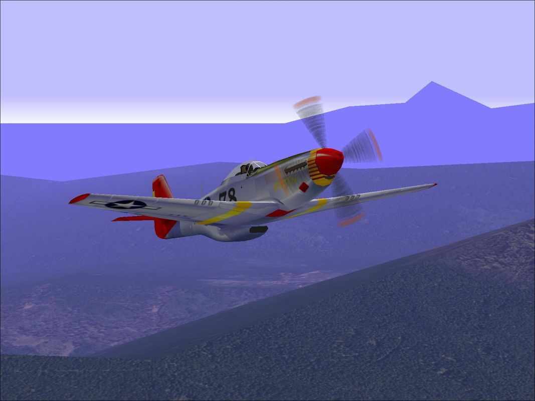 Tuskegee Fighters (Windows) screenshot: This is 'Kitten's' plane
