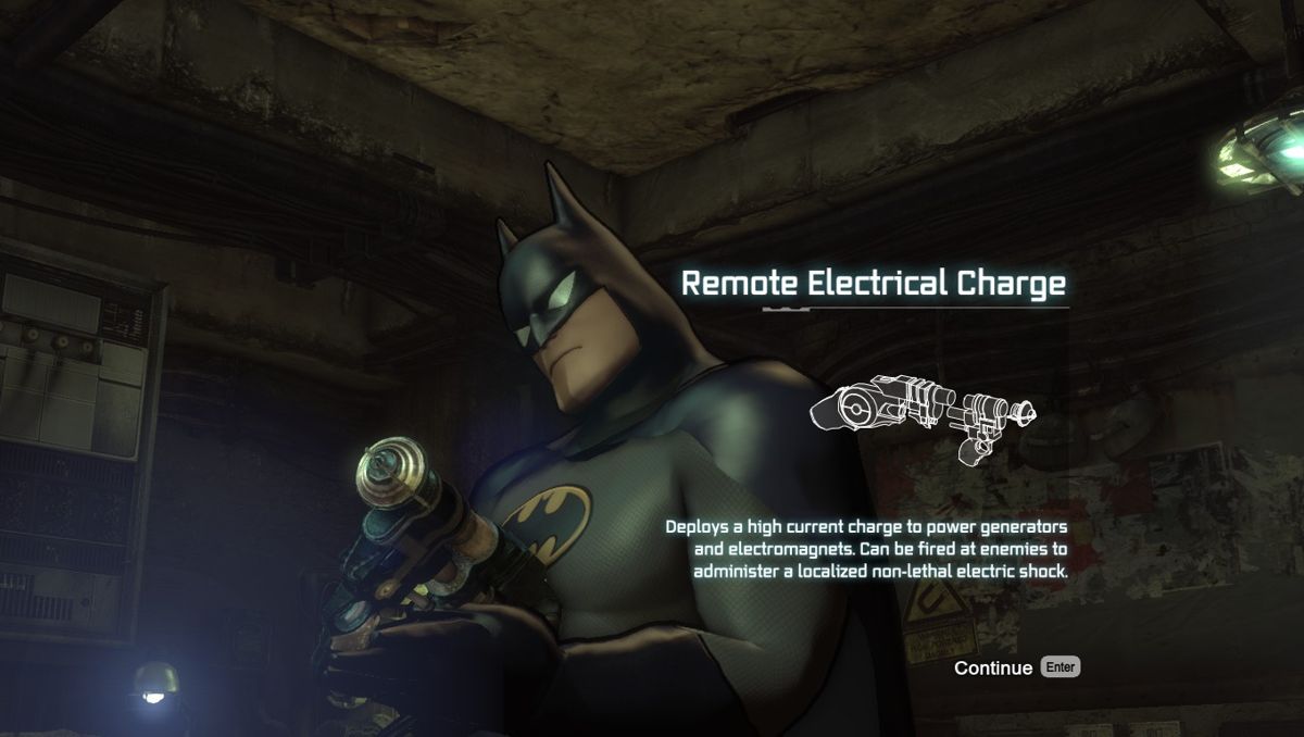 Batman: Arkham City (Windows) screenshot: Upgrade. Nice