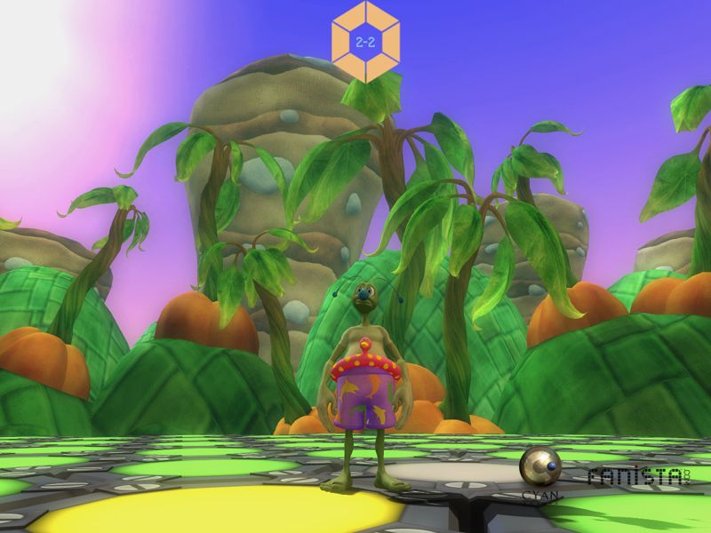 Cosmic Osmo's Hex Isle (Windows) screenshot: In the Pumpkin Jungle