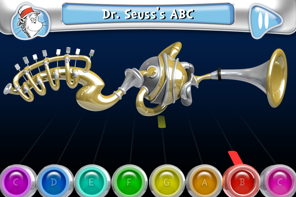 Screenshot Of Dr. Seuss Band (iphone, 2011) - Mobygames