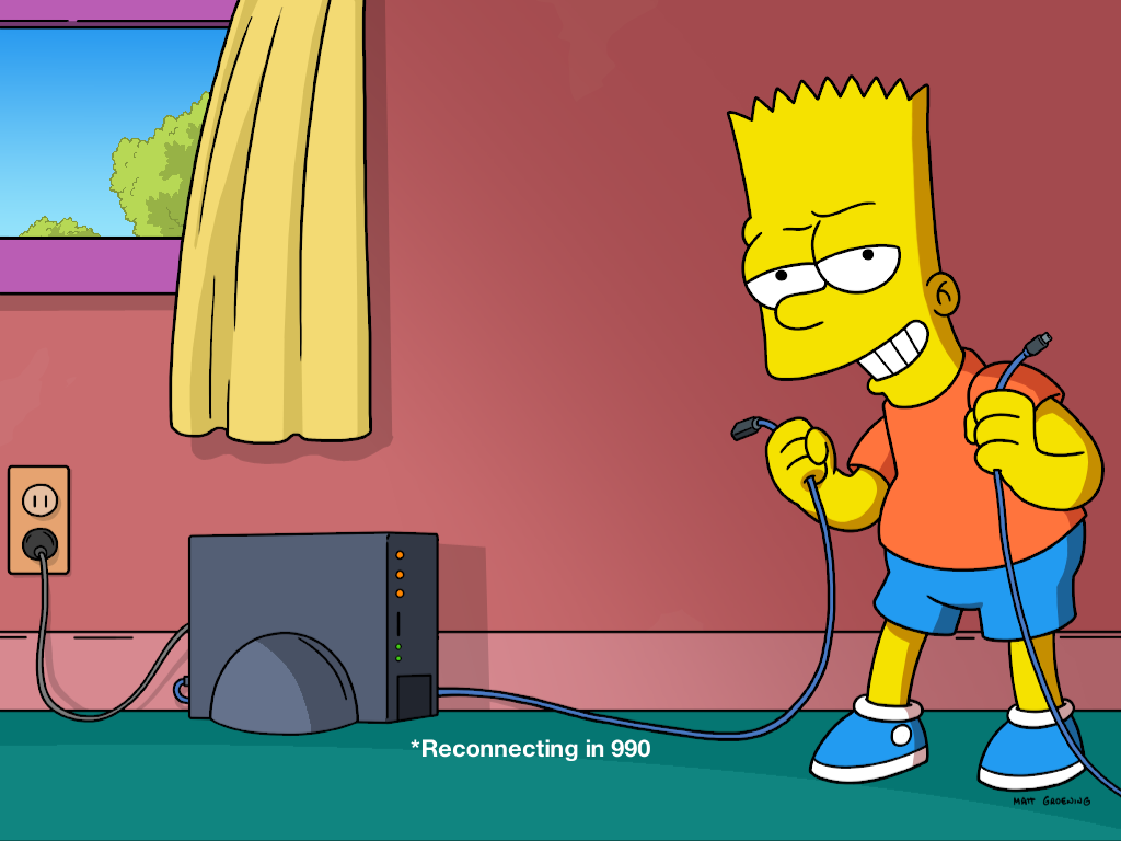 The Simpsons: Tapped Out (iPad) screenshot: Connection errors