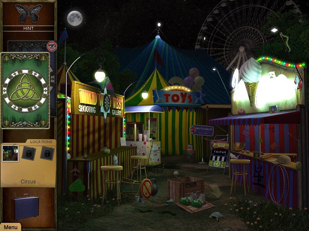 Strange Cases: The Tarot Card Mystery (iPad) screenshot: Circus
