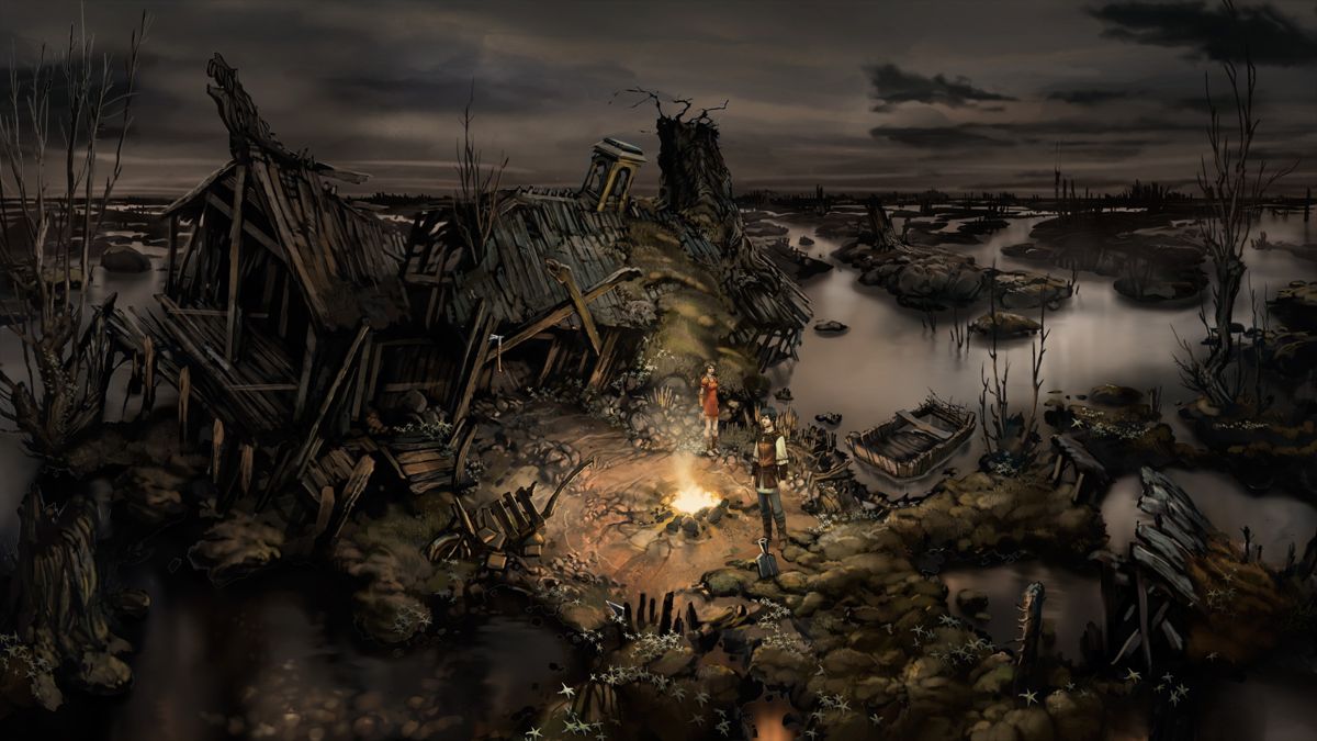 The Dark Eye: Chains of Satinav (Windows) screenshot: On the way to the mysterious Fanglari land