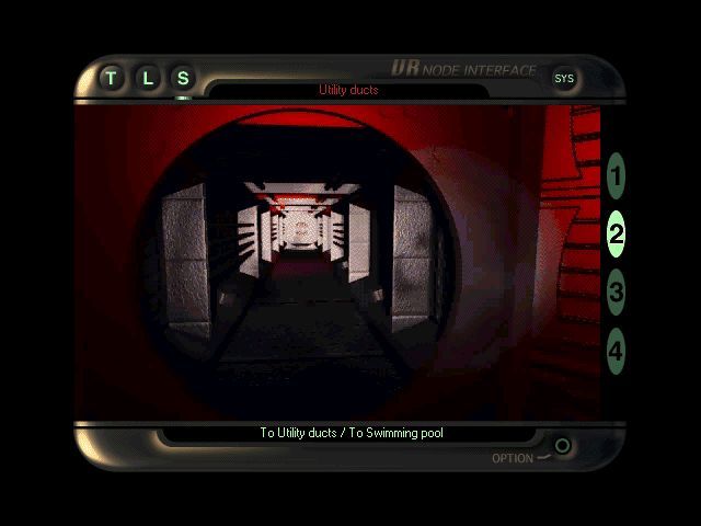 Majestic Part 1: Alien Encounter (Windows 3.x) screenshot: There drones don't just go down corridors