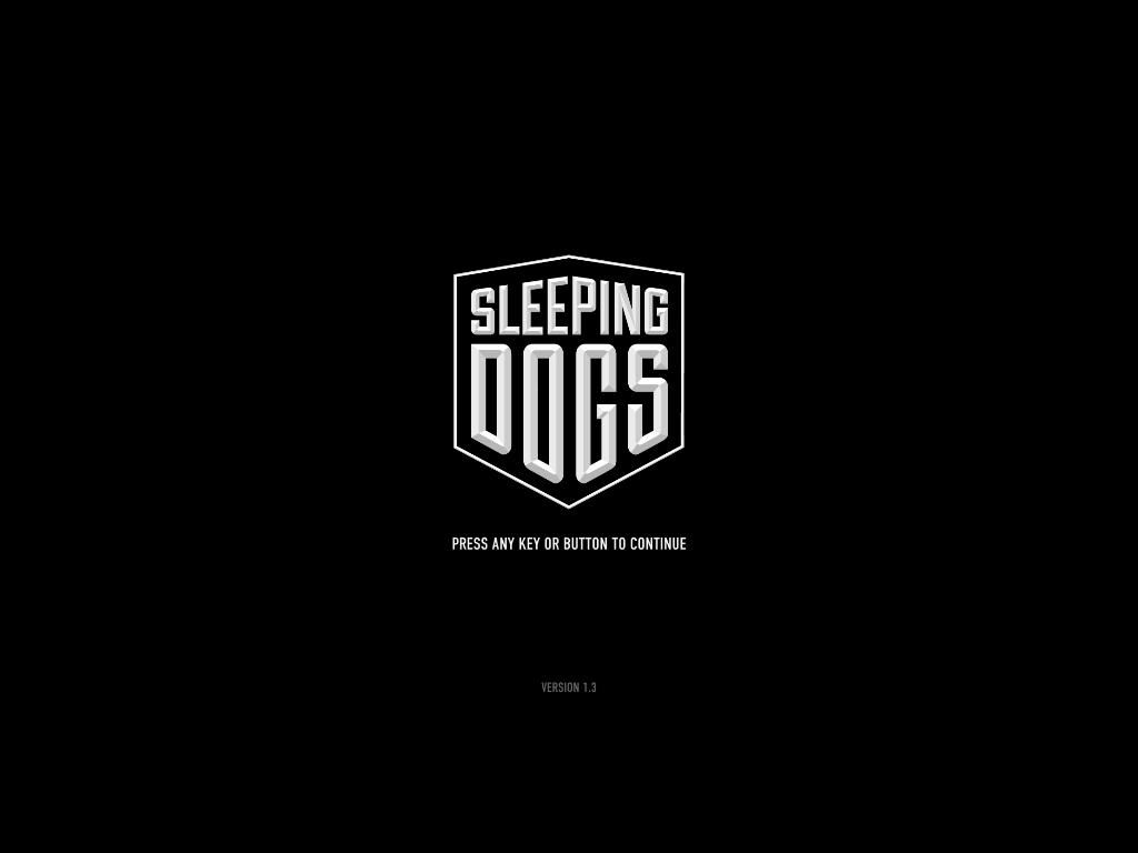 Sleeping Dogs (Windows) screenshot: Title Screen