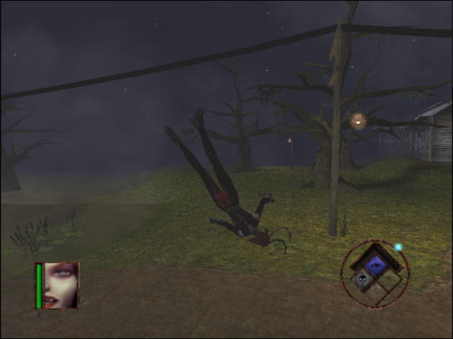 BloodRayne (GameCube) screenshot: Acrobatics