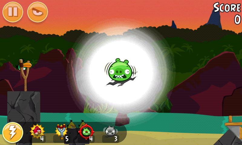 Screenshot of Angry Birds (Android, 2009) - MobyGames