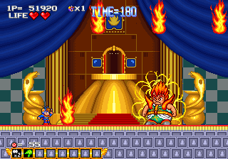 Blue's Journey (Neo Geo) screenshot: Boss