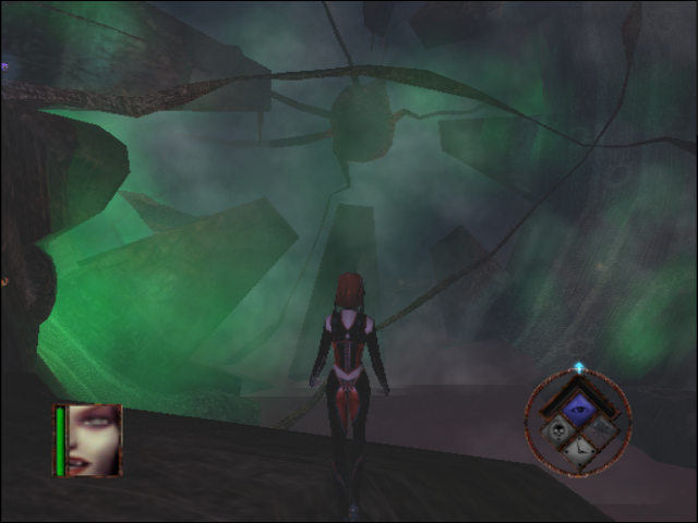 BloodRayne (GameCube) screenshot: In the temple