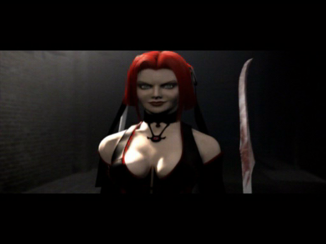 BloodRayne (GameCube) screenshot: Meet Rayne (intro)